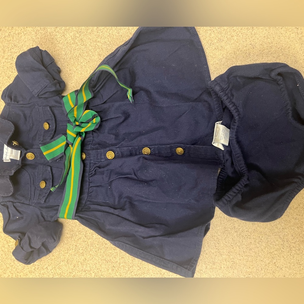 Girls Ralph Lauren 2 piece dress set